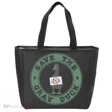 Save The Gray Duck Gift Tote Bag