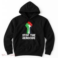 Stop The Genocide Fist Hoodie thumb 0