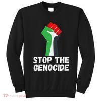 Stop The Genocide Fist Sweatshirt thumb 0