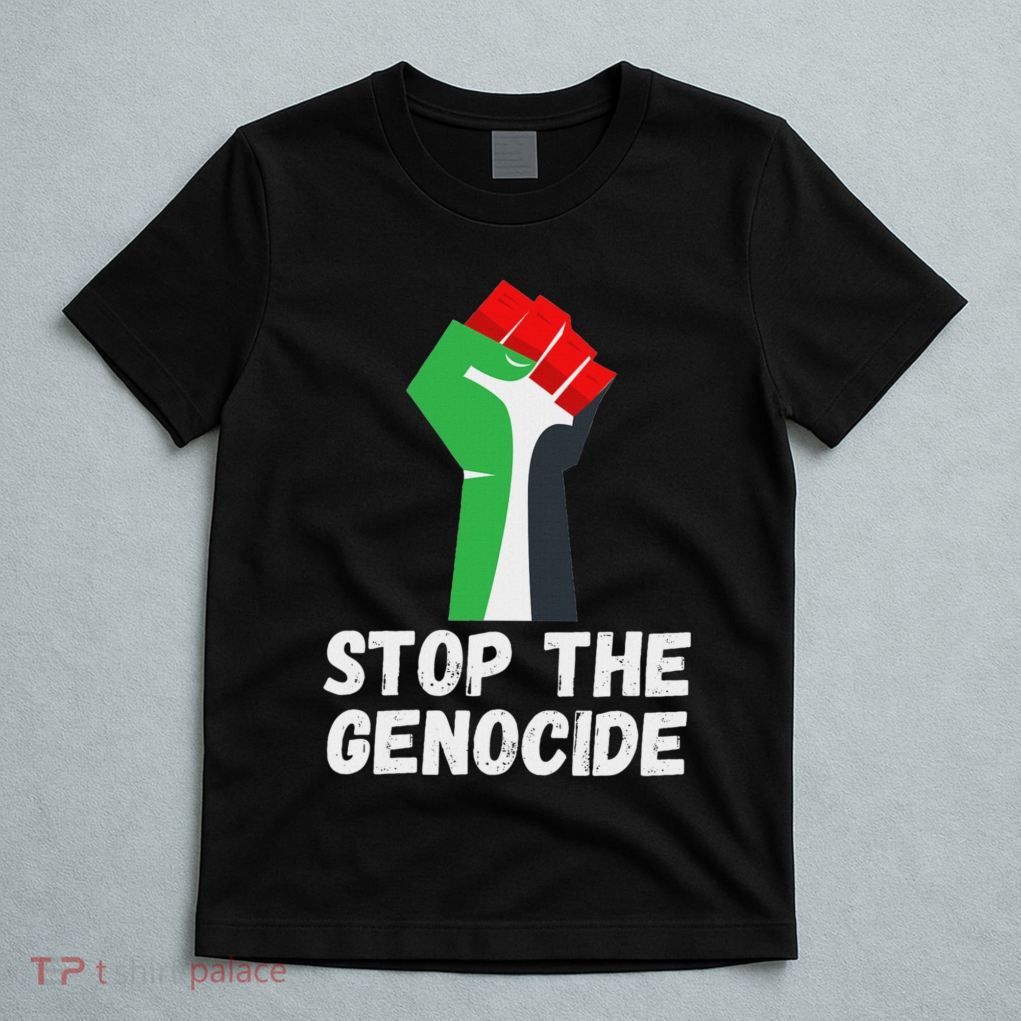 Stop The Genocide Fist T-Shirt