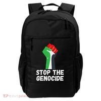 Stop The Genocide Fist Backpack thumb 0