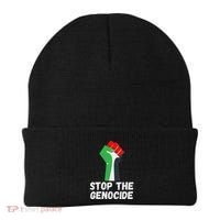 Stop The Genocide Fist Beanie thumb 0