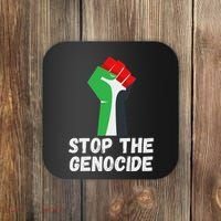 Stop The Genocide Fist Coaster thumb 0