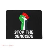 Stop The Genocide Fist Mousepad thumb 0