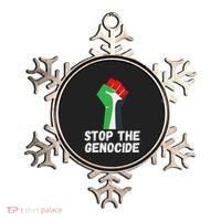 Stop The Genocide Fist Ornament thumb 0