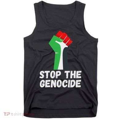 Stop The Genocide Fist Tank Top
