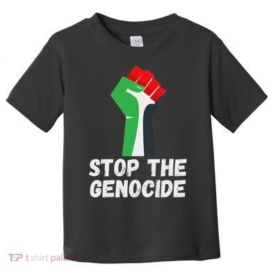 Stop The Genocide Fist Toddler T-Shirt