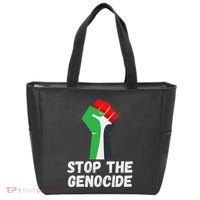 Stop The Genocide Fist Tote Bag thumb 0
