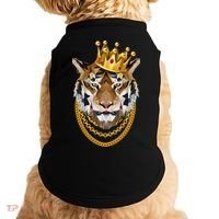 Siberian Tiger Gangster Golden Crown King Chain Gift Doggie Tank thumb 0