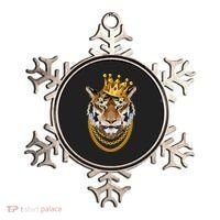 Siberian Tiger Gangster Golden Crown King Chain Gift Ornament thumb 0