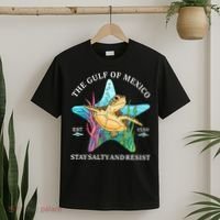 Stay The Gulf Of Mexico Be Salty And Resist Turtle Mexican  T-Shirt thumb 2