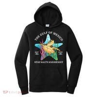 Stay The Gulf Of Mexico Be Salty And Resist Turtle Mexican  Women's Hoodie thumb 0