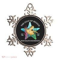 Stay The Gulf Of Mexico Be Salty And Resist Turtle Mexican  Ornament thumb 0