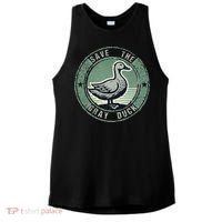 Save The Gray Duck Ladies PosiCharge Tri-Blend Wicking Tank thumb 0