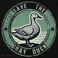 Save The Gray Duck Ladies PosiCharge Tri-Blend Wicking Tank thumb 2