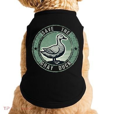 Save The Gray Duck Doggie Tank