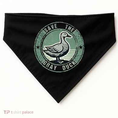 Save The Gray Duck USA-Made Doggie Bandana