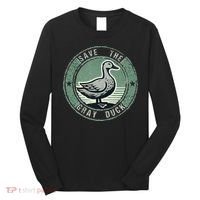 Save The Gray Duck Long Sleeve Shirt thumb 0