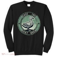 Save The Gray Duck Sweatshirt thumb 0