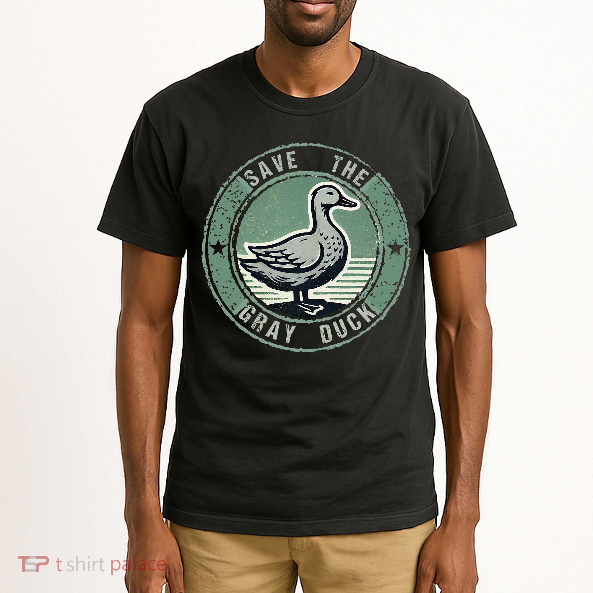 Save The Gray Duck Tall T-Shirt