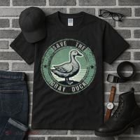 Save The Gray Duck Tall T-Shirt thumb 3