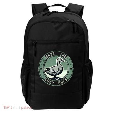 Save The Gray Duck Backpack