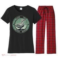 Save The Gray Duck Women's Flannel Pajama Set thumb 0