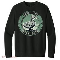 Save The Gray Duck V.I.T. Fleece Crew Sweatshirt thumb 0