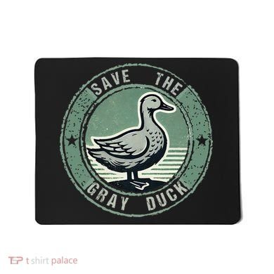 Save The Gray Duck Mousepad