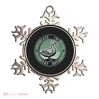 Save The Gray Duck Ornament