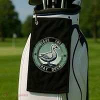 Save The Gray Duck Golf Towel thumb 2