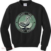 Save The Gray Duck Kids Sweatshirt thumb 0