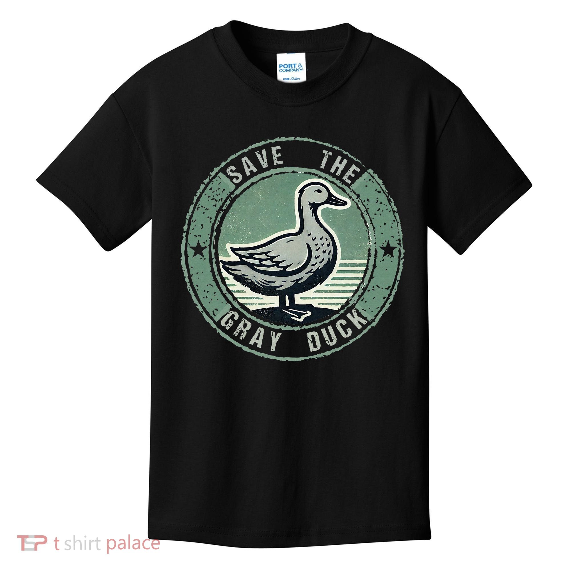 Save The Gray Duck Kids T-Shirt