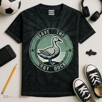 Save The Gray Duck Kids Tie-Dye T-Shirt thumb 2