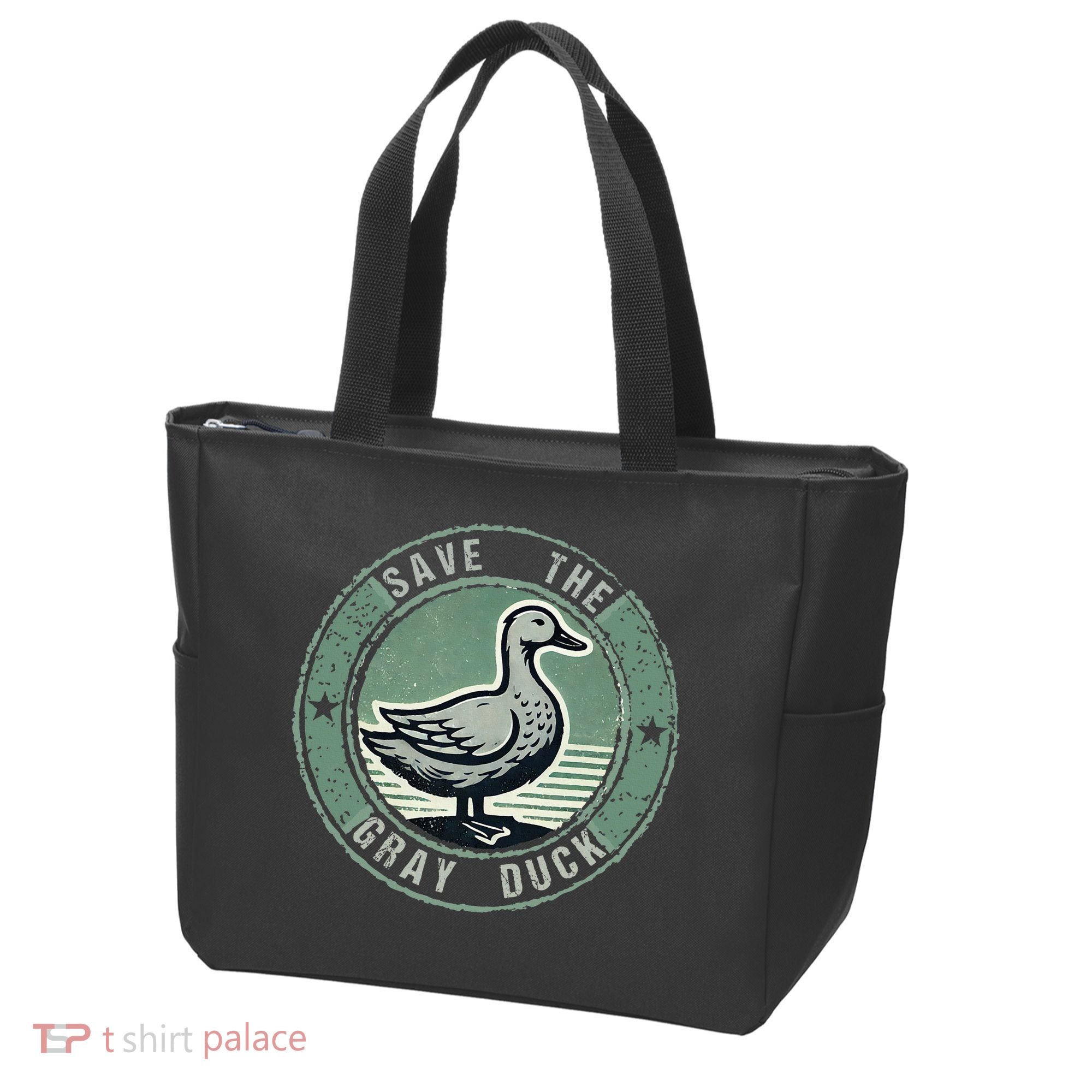 Save The Gray Duck Tote Bag