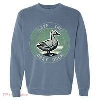 Save The Gray Duck Garment-Dyed Sweatshirt thumb 0