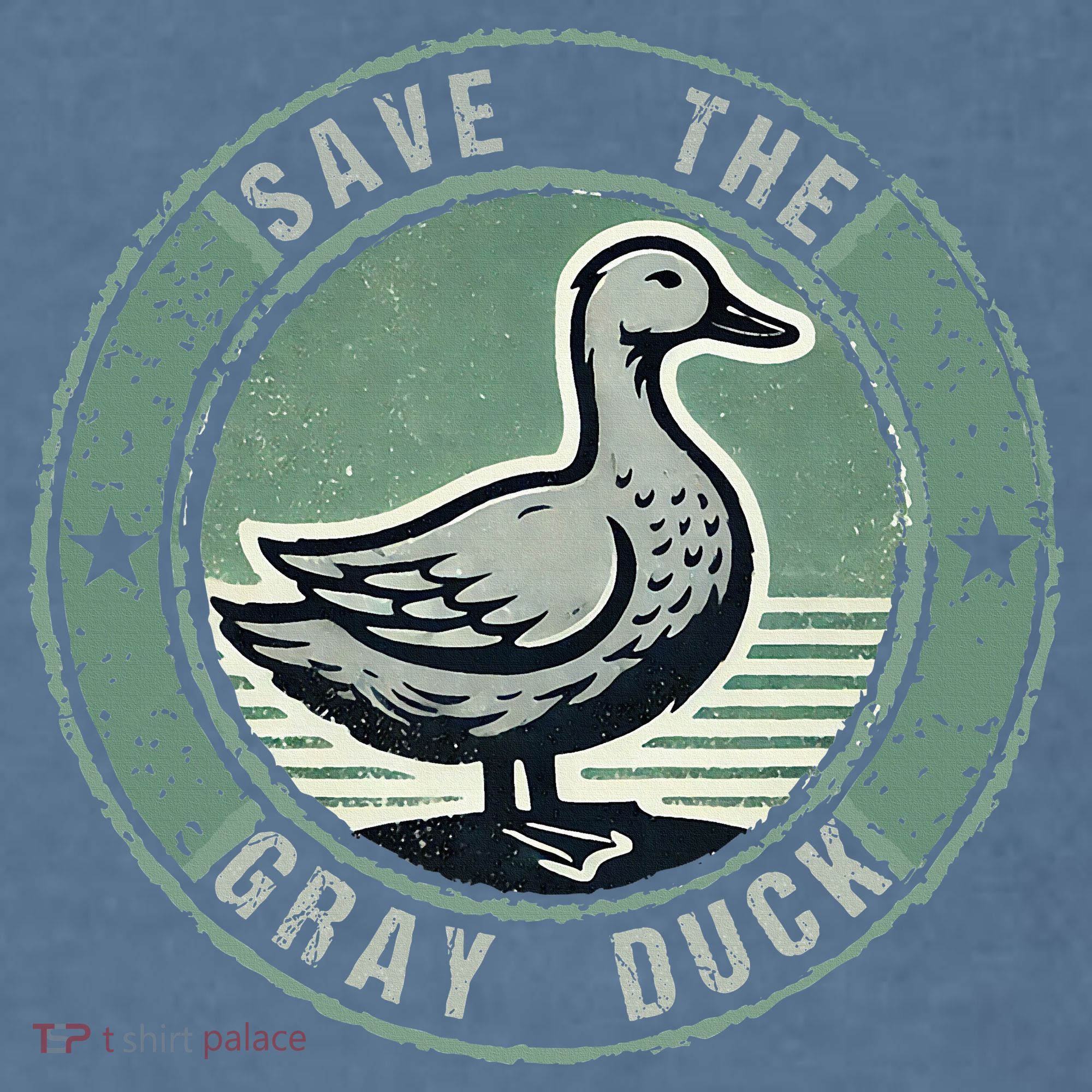 Save The Gray Duck Garment-Dyed Sweatshirt