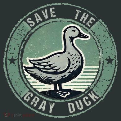 Save The Gray Duck Infant Baby Jersey Bodysuit