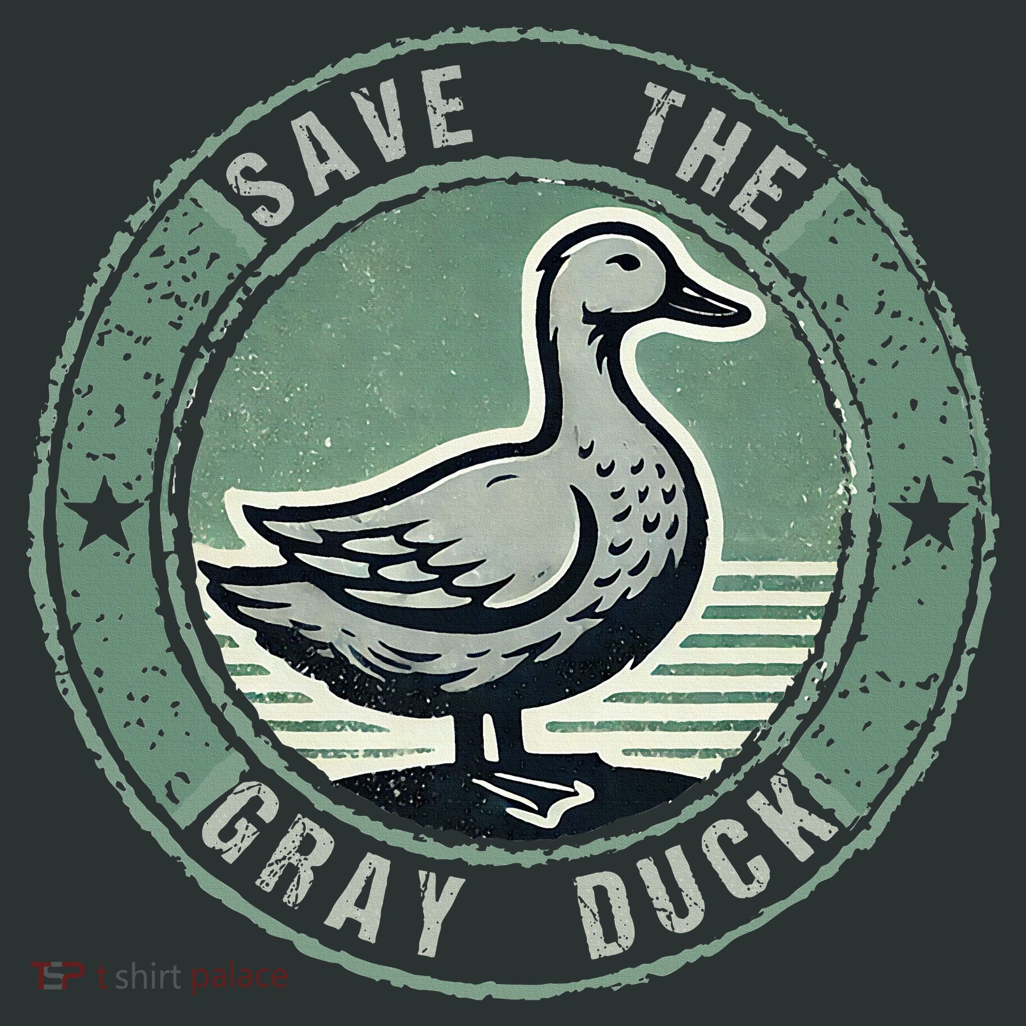 Save The Gray Duck Infant Baby Jersey Bodysuit