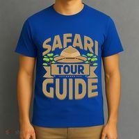 Safari Tour Guide Costume Africa Zoo Outfit Safari Tour T-Shirt thumb 3