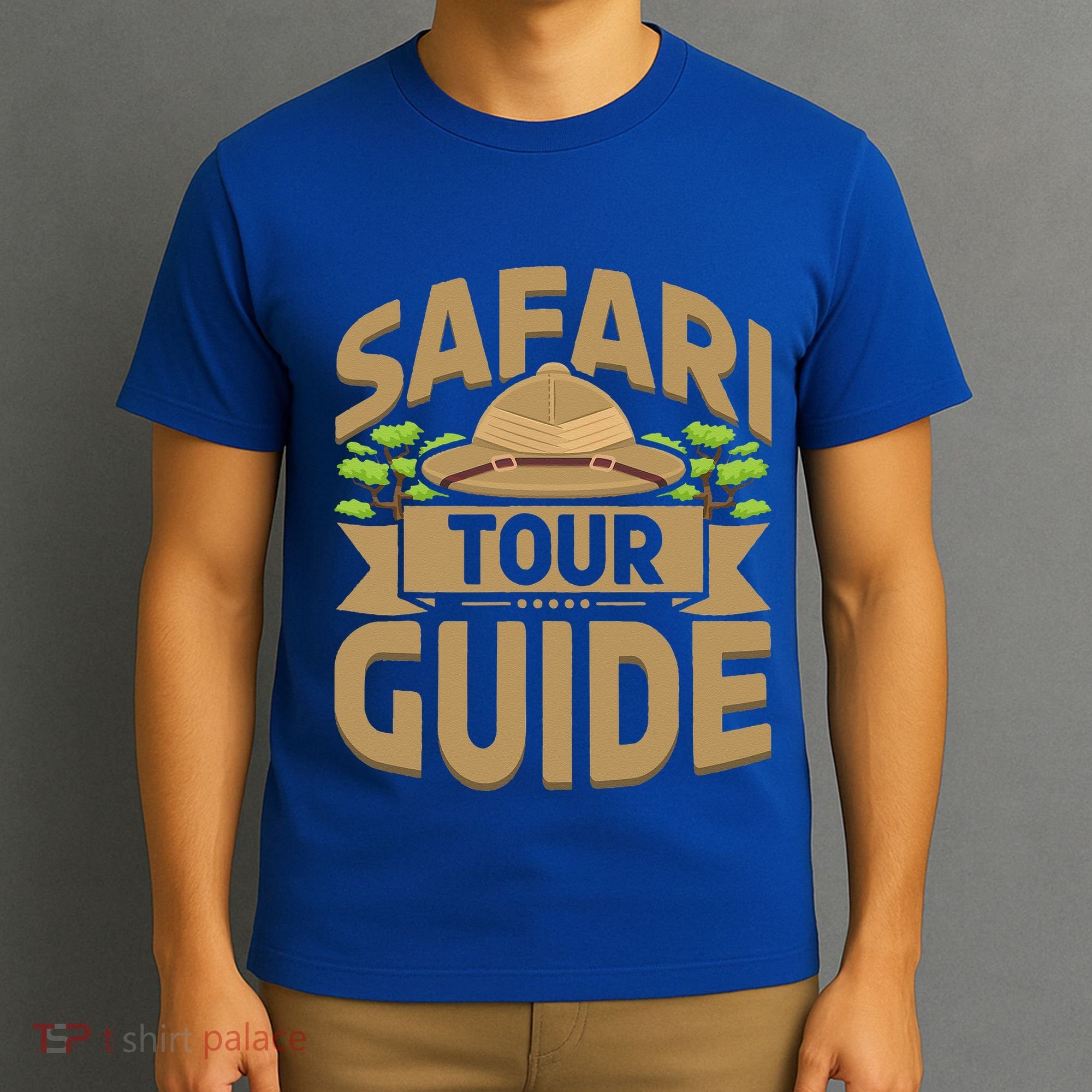 Safari Tour Guide Costume Africa Zoo Outfit Safari Tour T-Shirt