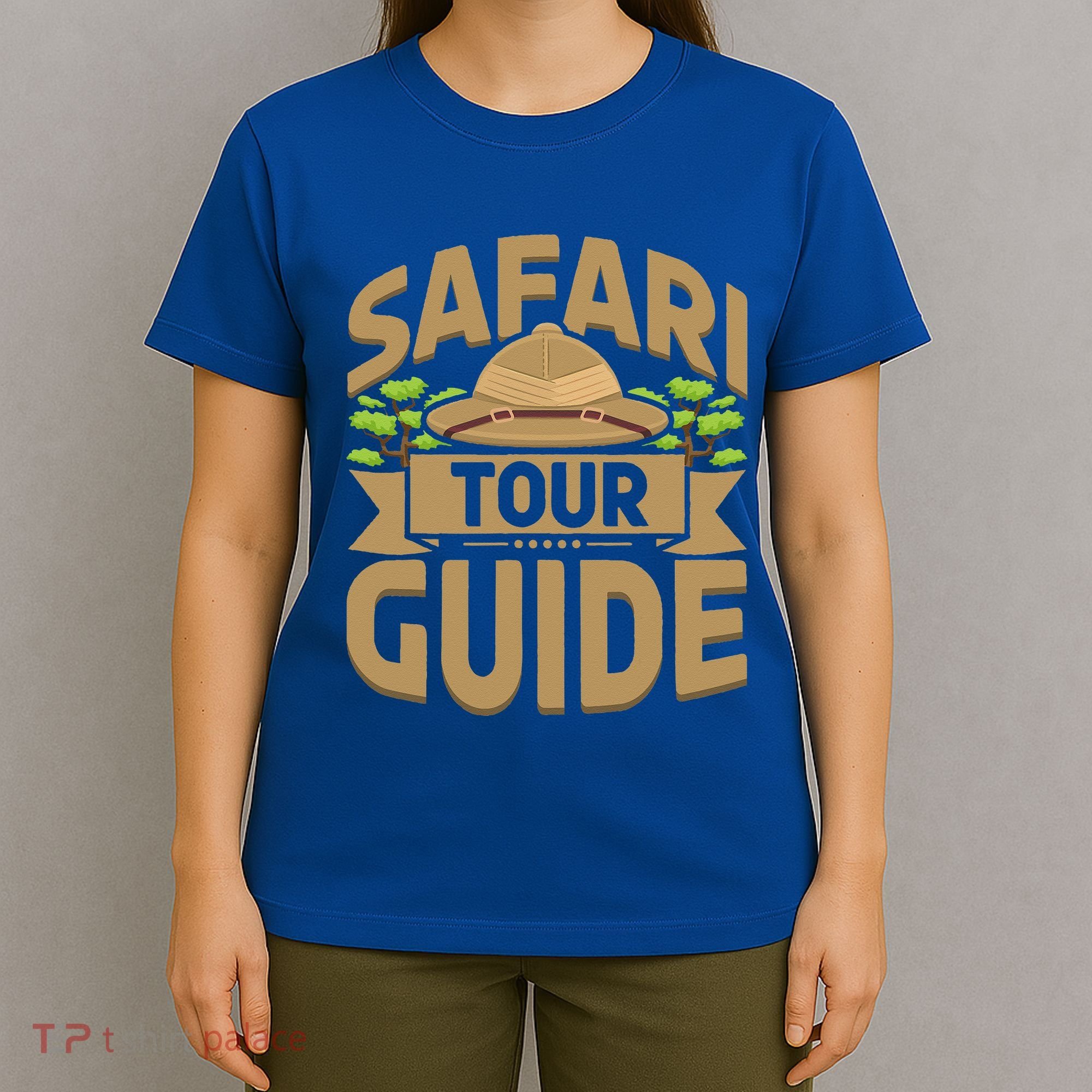 Safari Tour Guide Costume Africa Zoo Outfit Safari Tour T-Shirt