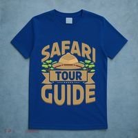 Safari Tour Guide Costume Africa Zoo Outfit Safari Tour T-Shirt thumb 5