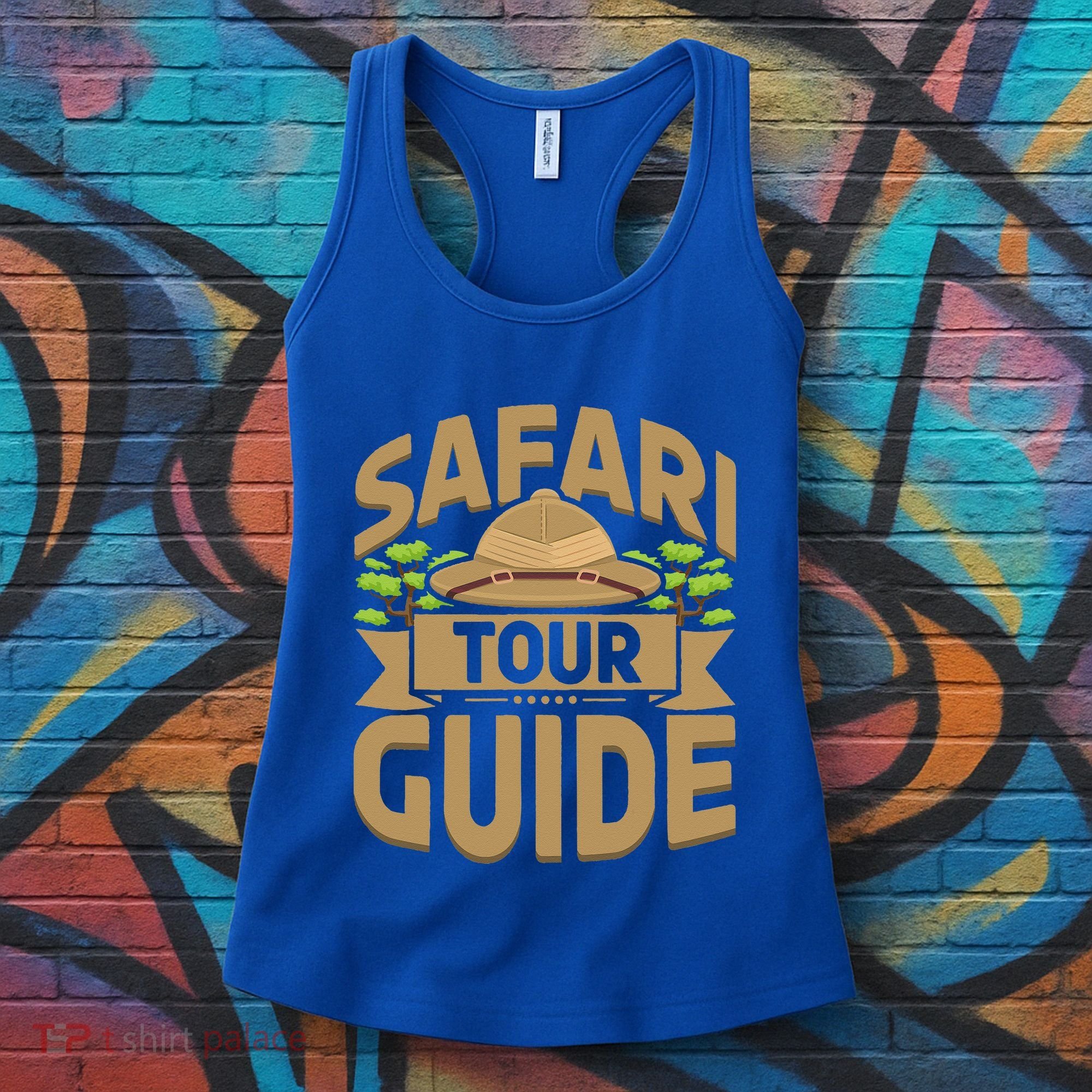 Safari Tour Guide Costume Africa Zoo Outfit Safari Tour Women's Tank Top