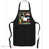 Silly Teacher Goose On The Loose Summer Apron thumb 0
