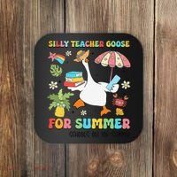 Silly Teacher Goose On The Loose Summer Coaster thumb 0