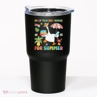 Silly Teacher Goose On The Loose Summer Tumbler thumb 0