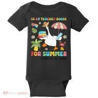 Silly Teacher Goose On The Loose Summer Baby Bodysuit thumb 0