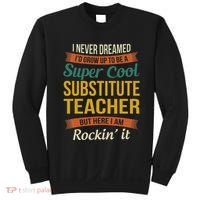 Substitute Teacher Gifts Funny Appreciation Sweatshirt thumb 0