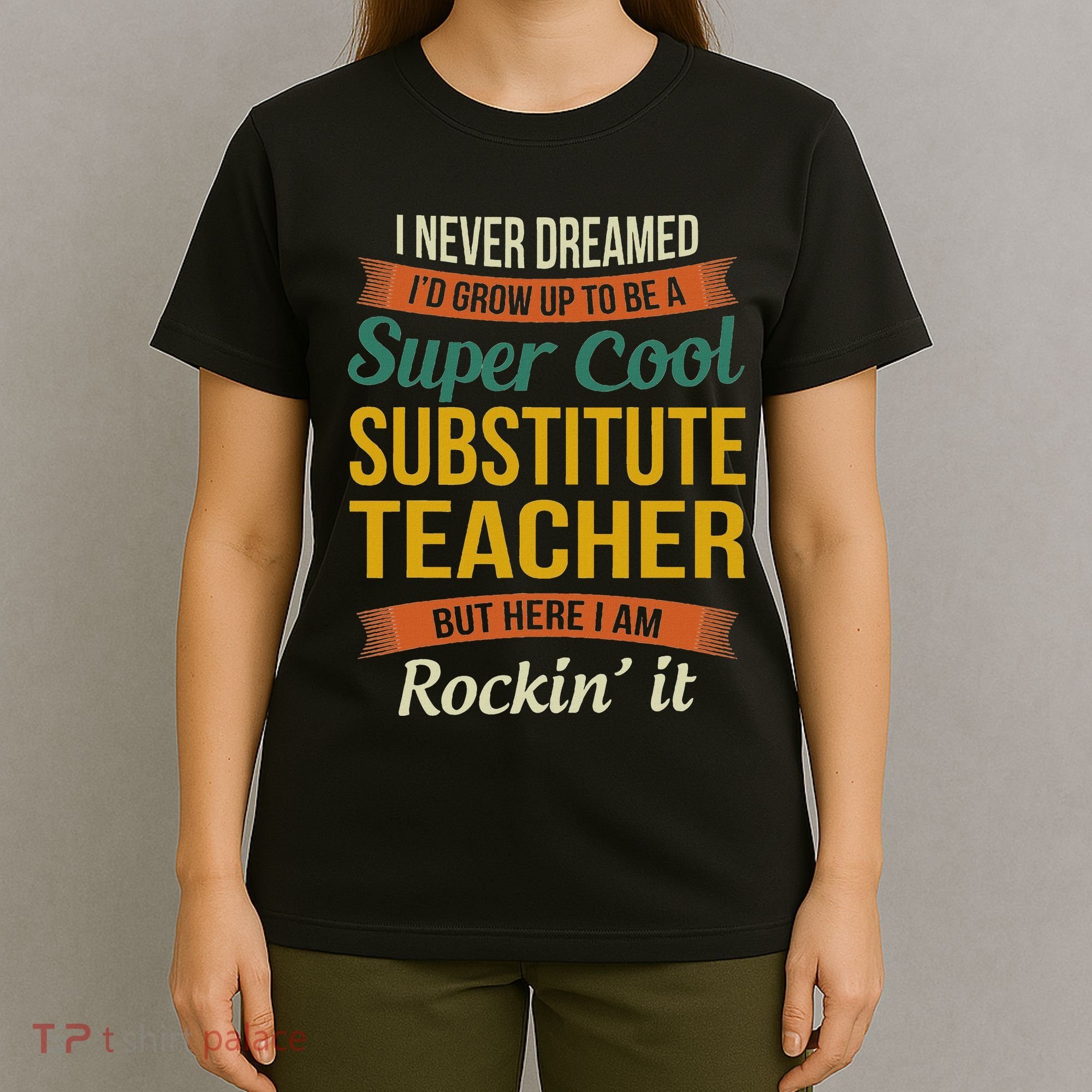 Substitute Teacher Gifts Funny Appreciation T-Shirt